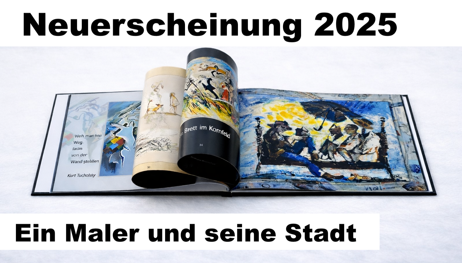 Bildband: Ein Maler und seine Stadt